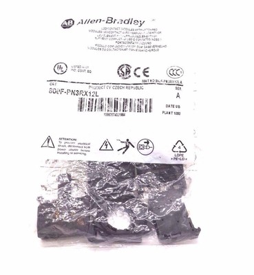 NEW ALLEN BRADLEY 800F-PN3RX12L LED CONTACT MODULE SER.A 800FPN3RX12L