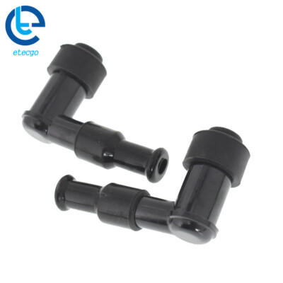 6×Spark Plug Boot Cap Cover Resistor For LB05F 90 Degree ATV - Foto 12