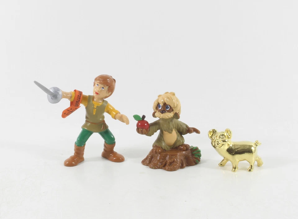 Taran und der Zauberkessel == Walt Disney 3 x Figuren Bully Bullyland