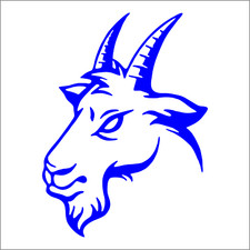 Goat Vinyl Decal / Sticker 2(TWO) Pack