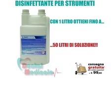 DISINFETTANTE CONCENTRATO 1L PER STRUMENTI MEDICI, DENTALI, FRESE, CHIRURGICI