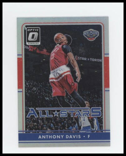 Anthony Davis #29 2016 Panini Donruss Optic All-Stars card