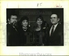1987 Press Photo Maldy Celebration Attendees at Wyndham Hotel - sas19273