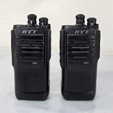 Lot of 2 HYT   TC-508U UHF Radio Two way Radio