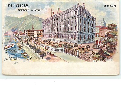 COMO - Plinius Grand Hotel - V. Colleoni Propr. A. Forcati Dir. - 14062