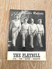 Mister Roberts THE PLAYBILL for the Alvin Theatre Henry Fonda May 1948 VINTAGE