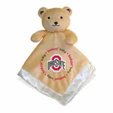 Ohio State Buckeyes Baby Fanatic Security Bear Blanket  14 x 14 in New in pack