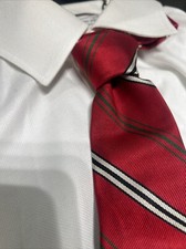 VTG Brooks Brothers Maker Tie Woven In England Christmas Colors