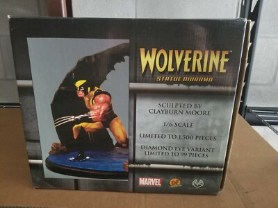 MARVEL X-Men: Wolverine Diorama STATUE by Clayburn Moore Dynamic