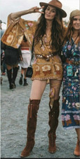NWT Spell and The Gypsy Collective Wild Bloom Short Kimono S/M