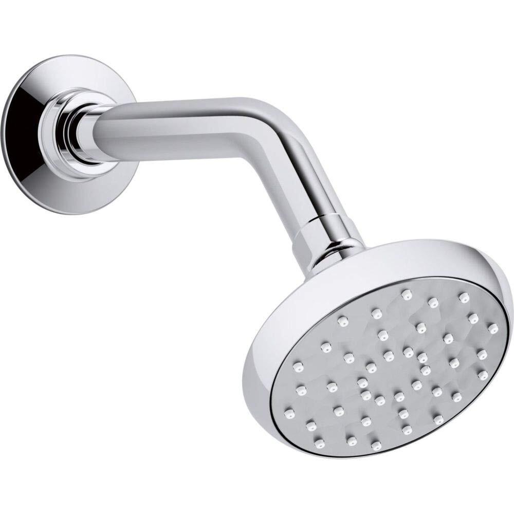 KOHLER K-72422-CP Awaken B90 Single-Function 1.5 GPM Showerhead, Polished Chrome