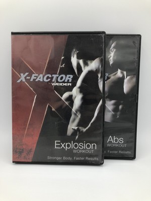 X-FACTOR by Weider: Abs Workout & Explosion Workout DVD