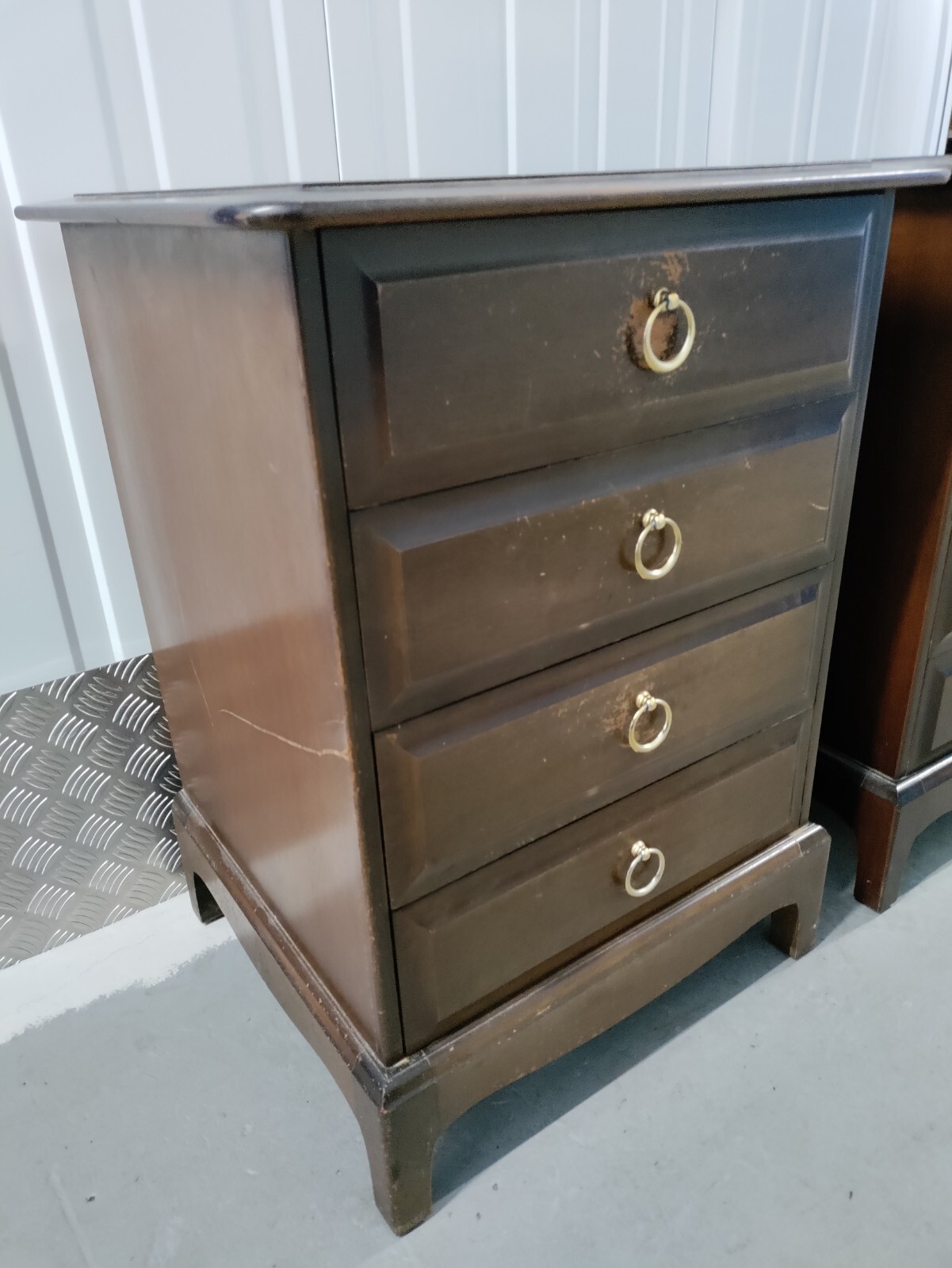 Pair of Stag Minstrel 4drawer Bedside Tables eBay