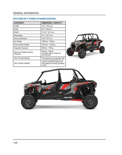 2019 Polaris RZR XP TURBO / XP4 TURBO / FOX / DYNAMIX Service Repair Manual CD - Picture 9 of 14