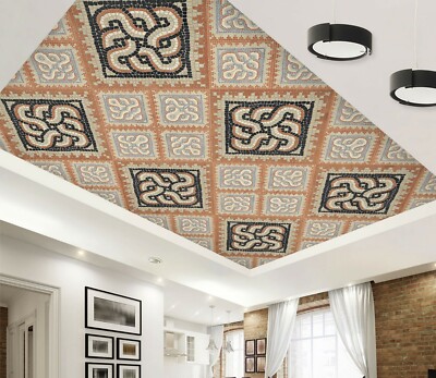 3D Simple Pattern ZHU1524 Ceiling Wall Paper Wall Print Decal Wall Deco Amy