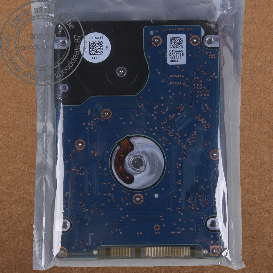Hitachi 1 TB 2.5" 7200 RPM SATA 32 MB Hard Disk Drive HDD Laptop HTS721010A9E630 - Bild 2 von 2