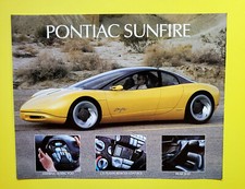 PONTIAC Sunfire Concept AUTO BROCHURE_11" x 8.5"_Single Sheet