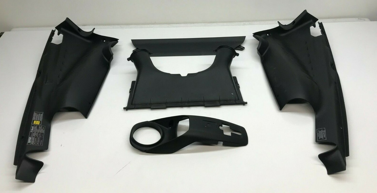 FERRARI 488 GTB REAR ENGINE BAY COVER PANELS TRIM SET OEM 86258200 86258000