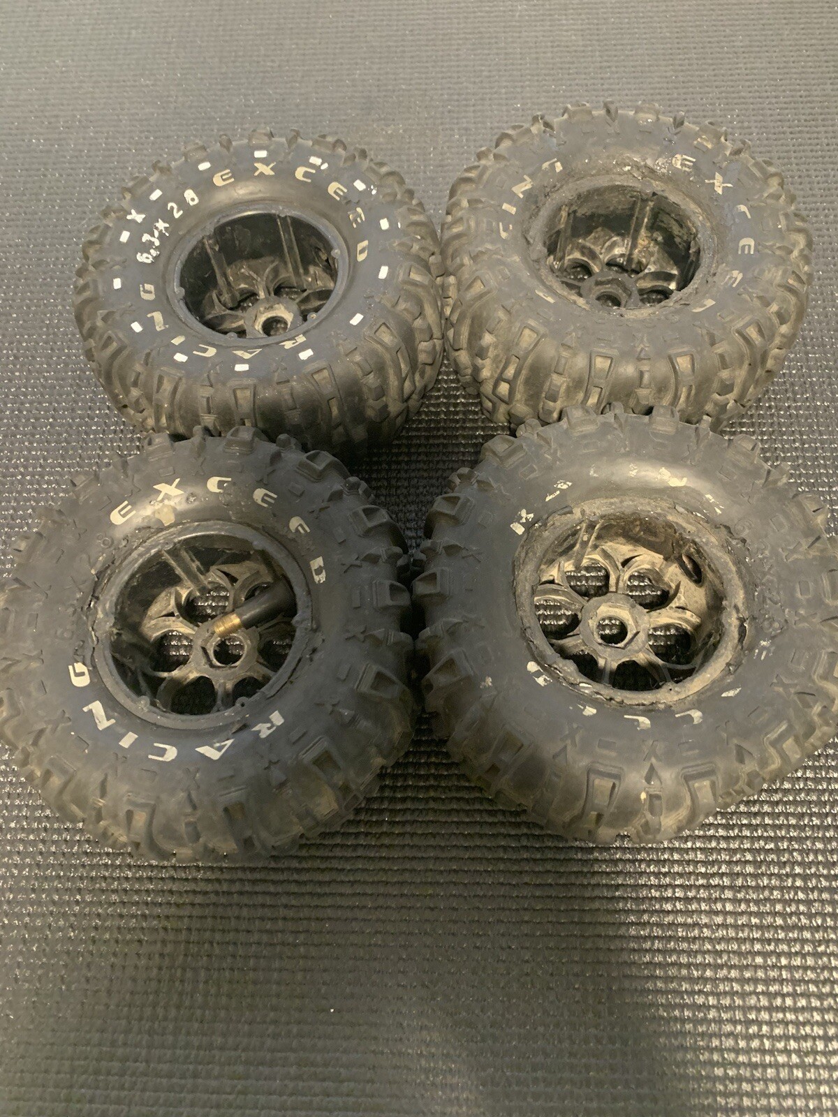 Sport Canyon Trail Tires / Wheels Rock Crawler (4 Tires) 6.3