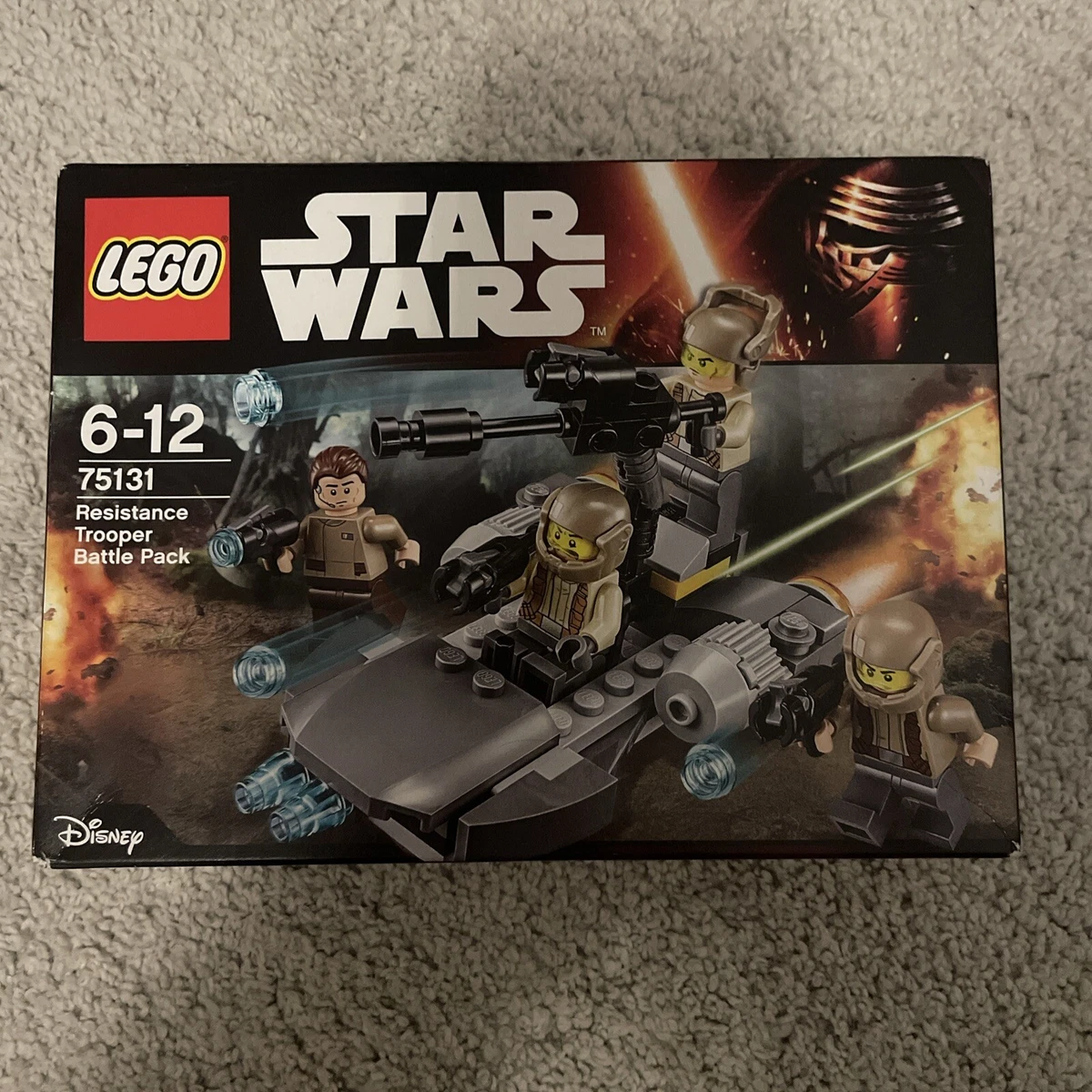 Lego star wars resistance trooper battle pack sale