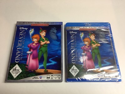 DISNEY - Peter Pan / Return to Neverland (Blu-ray DVD digital HD) Movie Club
