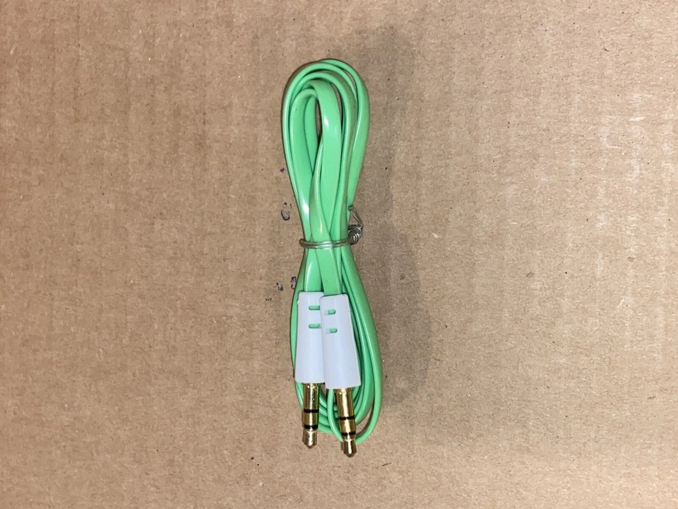 (10) AUXILIARY CABLES 3.5mm Male To Male Stereo Audio Cable iPod MP3 CAR - Image 4 of 4