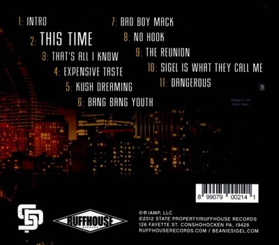 BEANIE SIGEL THIS TIME NEW CD