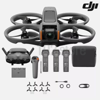 DJI Avata 2 Fly More Combo Camera Drone +RC Motion 3+Goggles