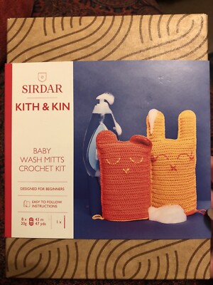 Sirdar Kith & Kin Häkelset Baby Waschhandschuhe: Geschenk - perfekt für Anfänger