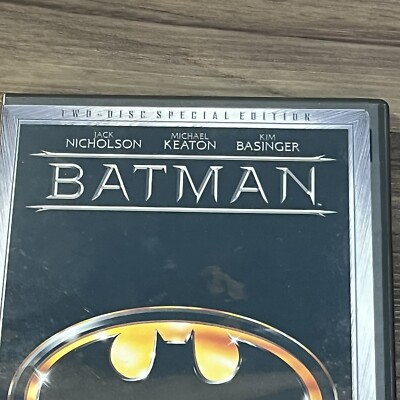 89 Tim Burton Batman Movie Two-Disk Special Edition DVD 2005