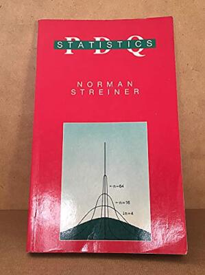 PDQ Statistics By Geoffrey R Norman