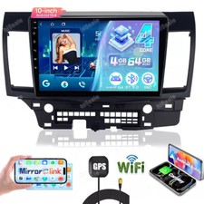 64g For Mitsubishi Lancer 2008-2015 Android 13 Carplay Car Radio Gps Stereo Bt 64g For Mitsubishi Lancer 2008-2015 Android 13 Carplay Car Radio Gps Stereo Bt
