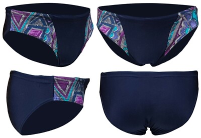 CHEX Jungen Brisbane Schwimm Badehose Elasthan Badehose dunkelblau bunt