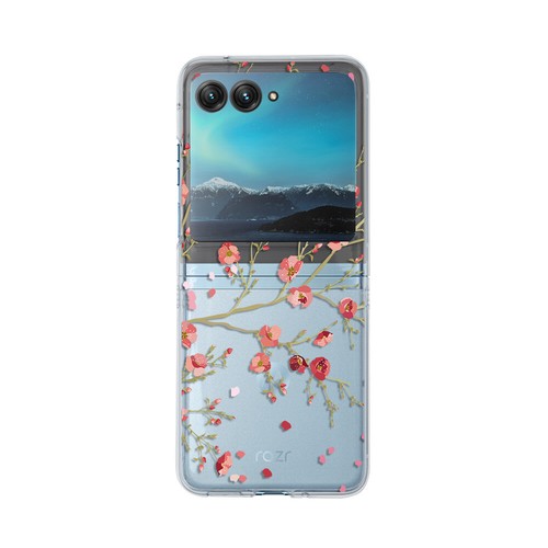 Slim Clear PC Phone Case Hinge Cover w/ Strap For Motorola Razr 40 ultra Razr+ - Picture 16 of 25