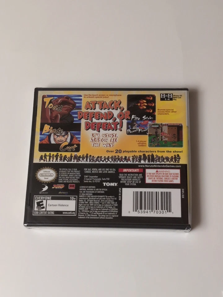 Naruto: Ninja Council 3 - Nintendo DS - Sellado de fábrica - Nuevo de Lote Antiguo Foto 2 de 4