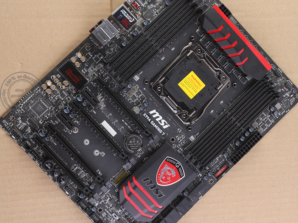 Original MSI X99A GAMING 7 LGA 2011-3 DDR4 Intel X99
