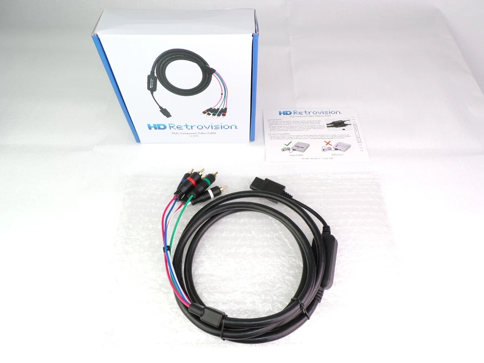 HD Retrovision SNES Component Cables Super Nintendo YPbPr RGB Brand New - BNIB - Image 4 of 4