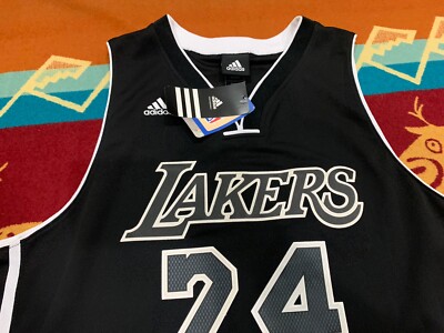 Kobe Bryant rare Adidas black/white Swingman Jersey. : r/basketballjerseys