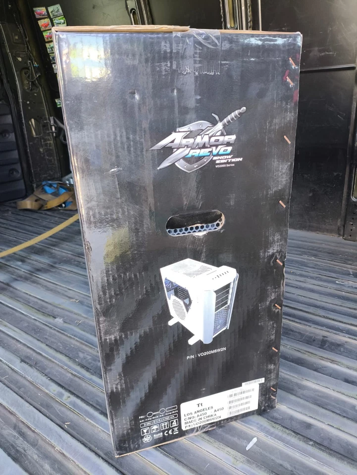 Thermaltake Armor Revo White Case w/ Original Box, Vintage Gaming Case 2011 LAST - Image 3 of 4