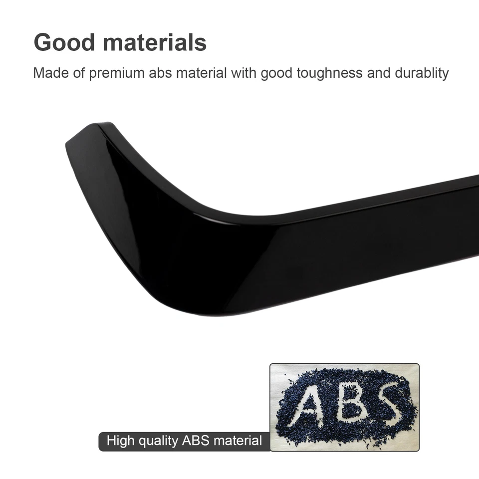 AKASAKA Fit For Honda Accord 2018-2020 Front Fog Light Eyebrow Lamp Cover Trim Foto 4 de 4