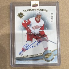 Upper Deck 2022-23 Ultimate Rookies Auto Elmer Soderblom Red Wings #101/299