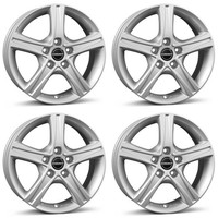 4 Cerchi Borbet Cwd 7.0X17 ET55 5X120 Sil Per Vw Amarok T5 T6 T6.1 Multivan T6.1