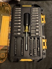 DEWALT 1/4 Inch Multi-Bit and Nut Driver Set 70 PCs Brand New Never Used.