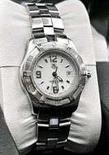 Circa 2002 TAG Heuer WN1311-0 2000 Exclusive Ladies Quartz White Wrist Vault 041