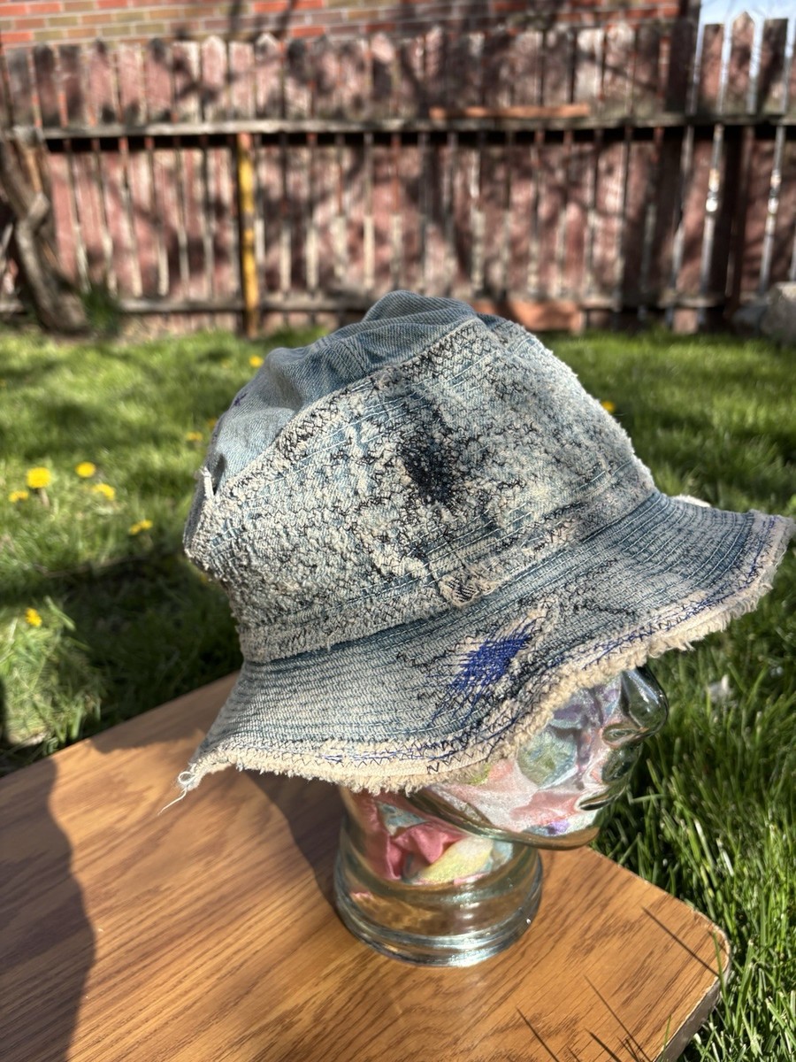 Kapital Japan Old Man and the Sea (Crash Remake) Denim Blue Bucket