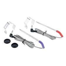 2PCS Meat Probes with 2 Probe Clips for Camp Chef Pellet Grill and Smoker
