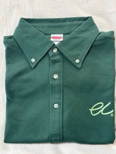 Eric Clapton 2016 Japan Tour Polo Shirt Green New Budokan Shoulder 48cm
