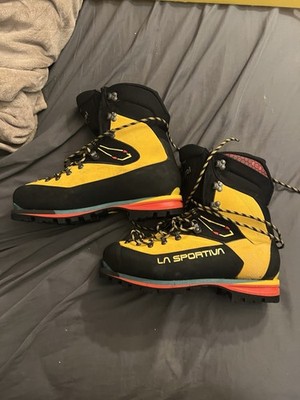 La Sportiva Nepal EVO GTX Men's Mountaineering Boots Yellow, Size 13 (EU 47)