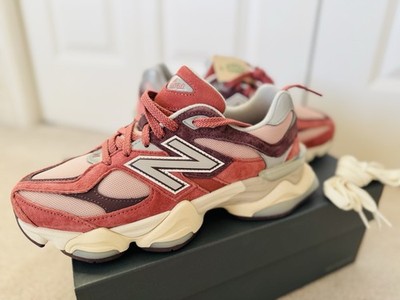 New Balance 9060 ''Cherry Blossom'' Red Brown U9060TRU Mens Size 8 NEW