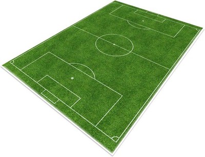 Fussball Teppich FußBall, Funs Home Decor Spielmatte füR Jugendzimmer Jungen M